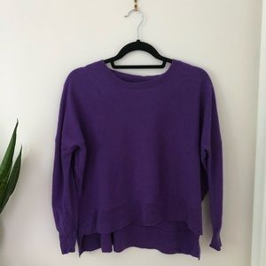 Eileen Fisher Cashmere Grape Sweater